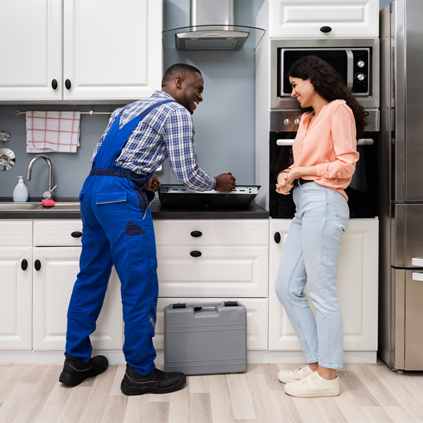 what kind of warranty do you offer on your cooktop repair services in Belhaven